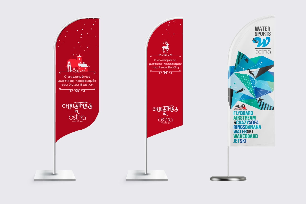 Ostria Resort & Spa banners